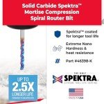 Amana Tool Solid Carbide CNC Mortise Router Bit