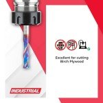 Amana Tool Solid Carbide CNC Mortise Router Bit