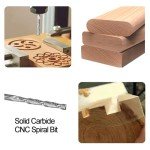 4-Inch Spiral Router Bit - 1/4 Inch Shank