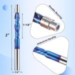 HQMaster 1/4" Spiral Flush Trim Router Bit