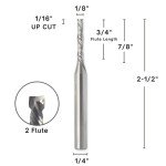 1/8" Compression Cut Bit with 1/4" Shank