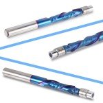 HQMaster 1/4" Spiral Flush Trim Router Bit