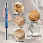 HQMaster 1/4" Spiral Flush Trim Router Bit