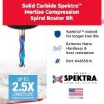 Amana Tool 46350-K Mortise Compression Spiral Router Bit