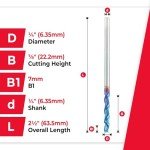 Amana Tool Spektra Solid Carbide CNC Router Bit