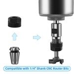 FoxAlien 1/4" Shank CNC Router Bit Kit