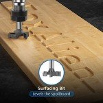 FoxAlien 1/4" Shank CNC Router Bit Kit