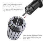 15-Piece ER20 Collet Set for CNC Machines