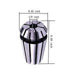 ER11 1/8'' Collet Nut Set for CNC Tools