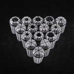 15-Piece ER20 Collet Set for CNC Machines