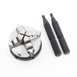 RATTMMOTOR Mini 4-Jaw Self-Centering Lathe Chuck