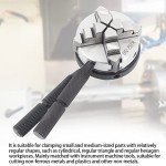 RATTMMOTOR Mini 4-Jaw Self-Centering Lathe Chuck