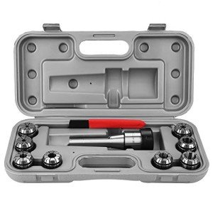 10Pcs R8-ER32 High Speed Steel Collet Set
