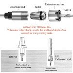Router Bit Extension Collet for CNC and Lathe