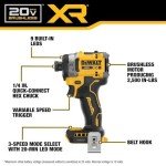 SHELL 20V MAX XR IMPACT DRIVER