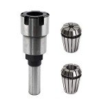 Yakamoz 1/2 Inch Router Collet Extension Adapter