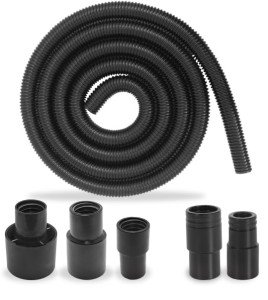 10-Foot Dust Collection Hose Kit with Fittings