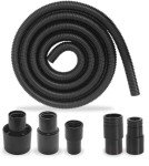 10-Foot Dust Collection Hose Kit with Fittings
