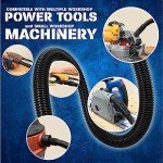 10-Foot Dust Collection Hose Kit with Fittings