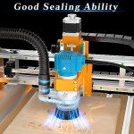 CNC Router Dust Shoe for 52mm Spindle 38mm Hose