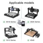 CNC Dust Shoe for 300W-500W Spindle Motors