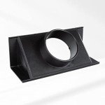 POWERTEC Router Table Dust Port Adapter 2.5" ID