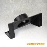 POWERTEC Router Table Dust Port Adapter 2.5" ID