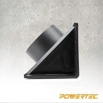 POWERTEC Router Table Dust Port Adapter 2.5" ID