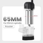 NymoLabs 65mm CNC Dust Shoe with Hose Adapter