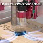 NymoLabs 65mm CNC Dust Shoe with Hose Adapter