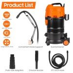 LUNYEE 7.9GAL Dust Extractor for Woodworking Tools