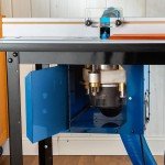 Router Table Dust Bucket with Dual Ports