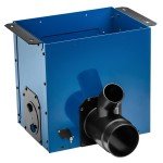 Router Table Dust Bucket with Dual Ports