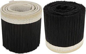 2 Pack CNC Vacuum Dust Brush Shoe - 100mm