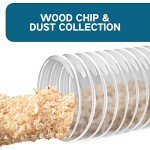 Flexible 2.5" x 20' PVC Dust Collection Hose