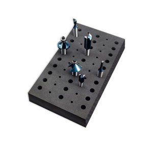 Router Bit Tray Organizer - Holds 50 Bits