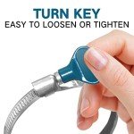 Flexible 2.5" x 20' PVC Dust Collection Hose