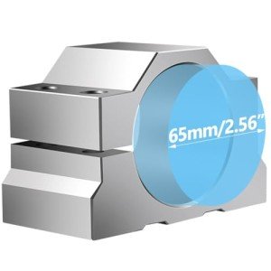 65mm Aluminium Spindle Clamp Motor Bracket