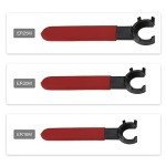 3-Piece ER16/ER20/ER25 Collet Chuck Wrench Set