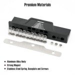 TOOLCOOL Magnetic Router Bit Storage Organizer