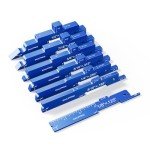 Precision Aluminum Router Setup Blocks - 7pcs Set