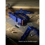 Precision Aluminum Router Setup Blocks - 7pcs Set