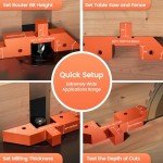 14pcs Aluminum Router Table Setup Blocks