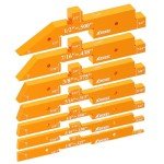 Precision Aluminum Router Table Setup Blocks - 7 PCS