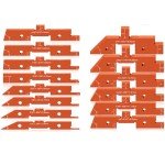 14pcs Aluminum Router Table Setup Blocks