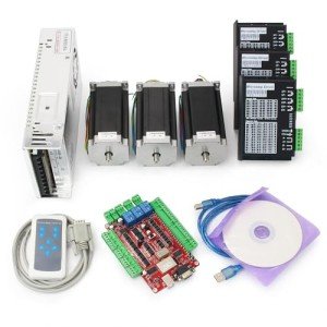 RATTMMOTOR CNC Controller Kit with Nema23 Motors