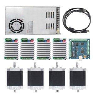 4 Axis CNC Controller Motor Kit with Driver