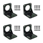 Nema 23 Stepper Motor Mounting Bracket - 4 Pcs