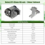 4th Axis CNC Rotary Table with Nema17 Motor