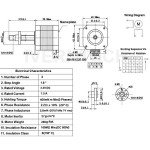 NEMA 17 Stepper Motor with 310mm T8 Lead Screw